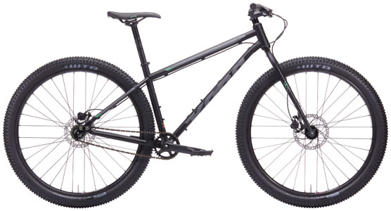 kona bike black